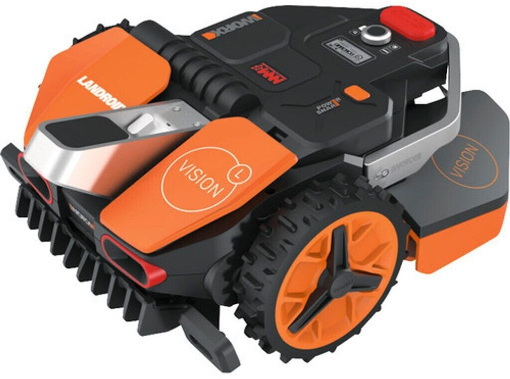 WORX WR206E Landroid Vision M600 – IA Vision, Sin Cable, 600 m², Cámara Full-HD