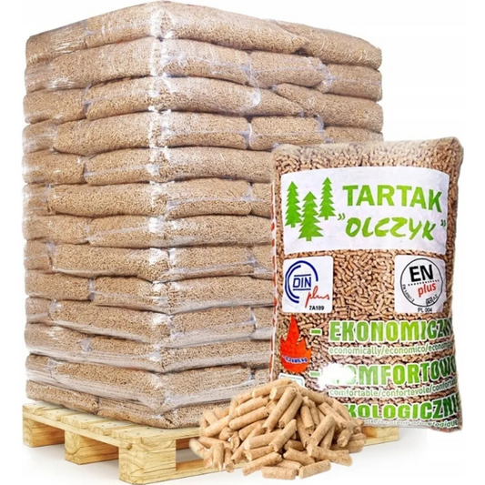 Olczyk Pellets de Madera – Palé 65 Sacos de 15 kg